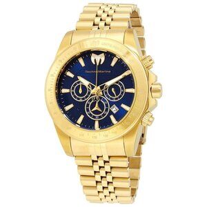 FX03549B NWT Technomarine Fashion Men's Quartz Steel Authentic Watch